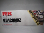 gehärtete RK STD Kette GB 428 MXZ/140 m. Clip