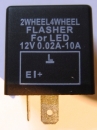 Universal 2-PIN LED Blinkerrelais, 12V
